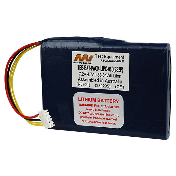 MI Battery Experts TEB-BAT-PACK-LIPO-06D